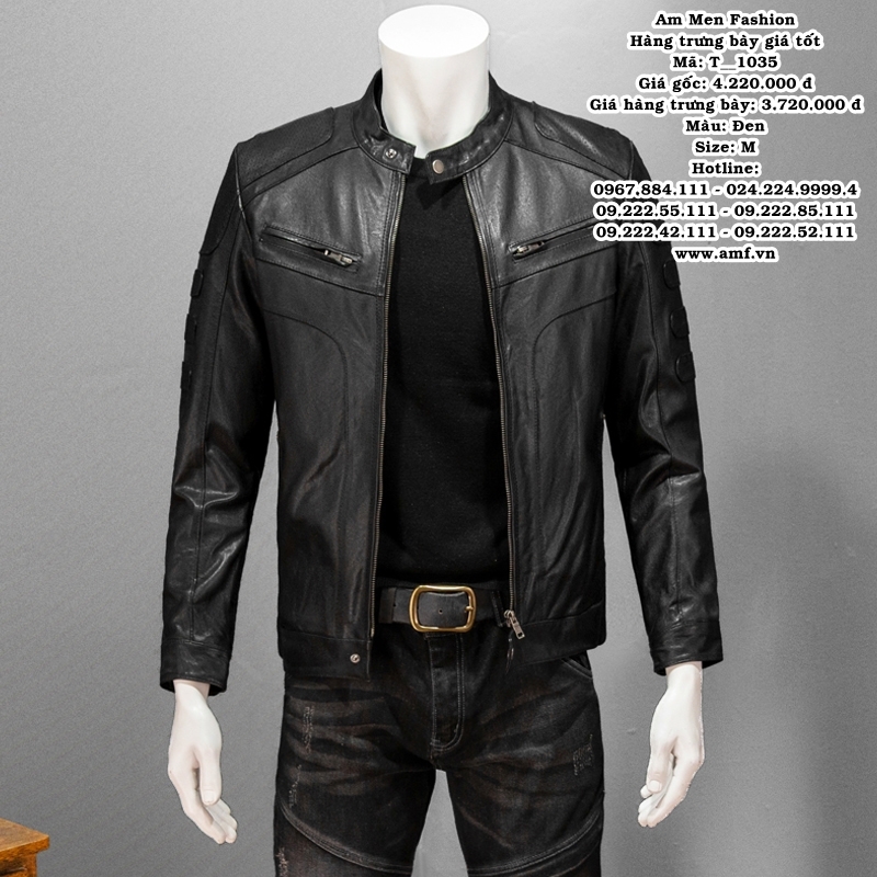 T1035 - Màu: Đen - Size: M