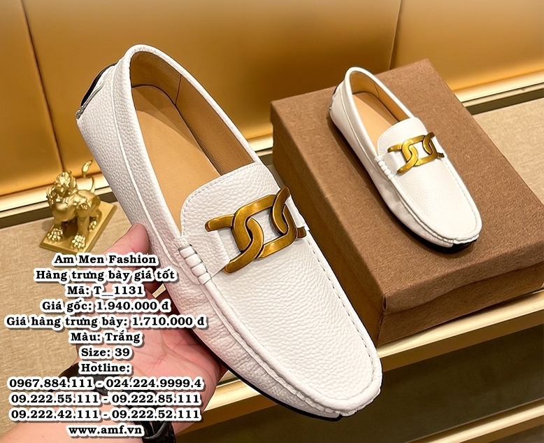 T1131 - Màu: Trắng - Size: 39