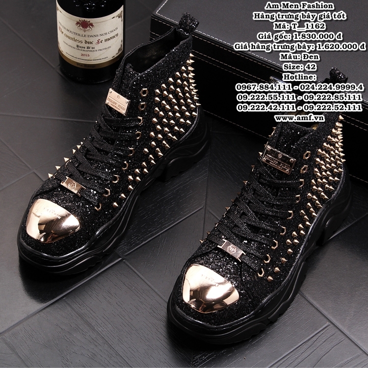 T1162 - Màu: Đen - Size: 42