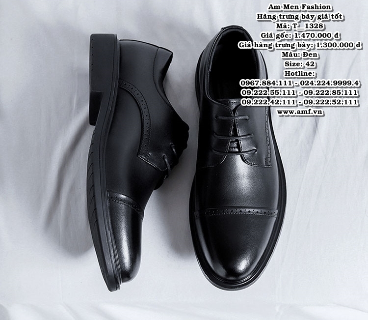 T1328 - Màu: Đen - Size: 42