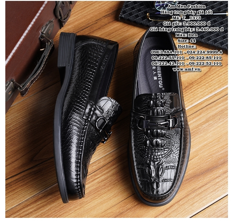 T1373 - Màu: Đen - Size: 44