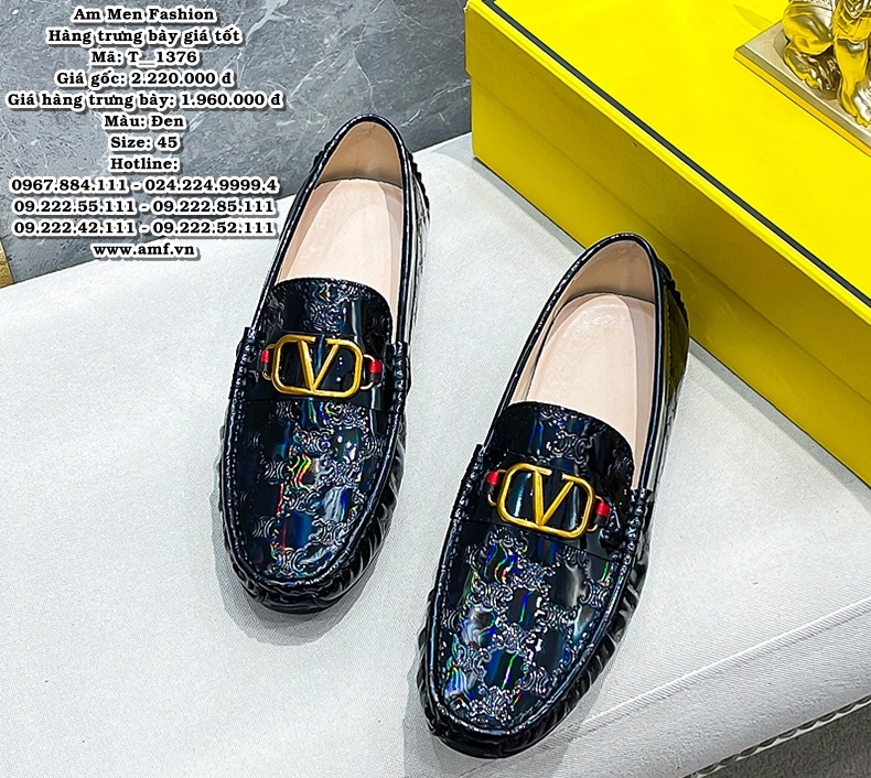 T1376 - Màu: Đen - Size: 45